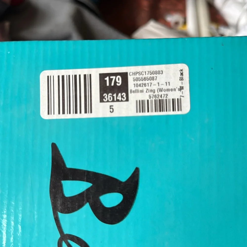 Bellini Black and White Women's Shoes Never Worn - Picture 10 of 12